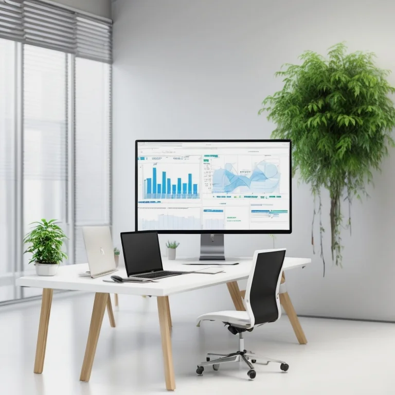 Operational dashboard showing inventory levels and alerts